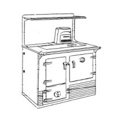 Rayburn Model 1 New slow combustion stove