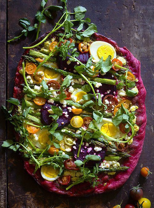 Beet Crust Pizza