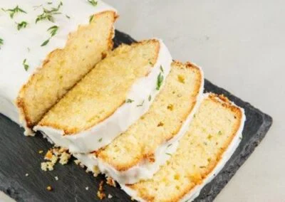 Botanical Lemon & Gin Drizzle Cake