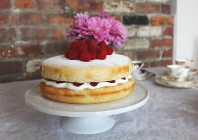 Caroline’s Vegan Lemon and Coconut Cake