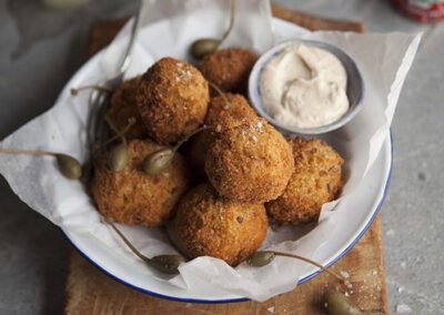 Cauliflower and Cheese Croquettes