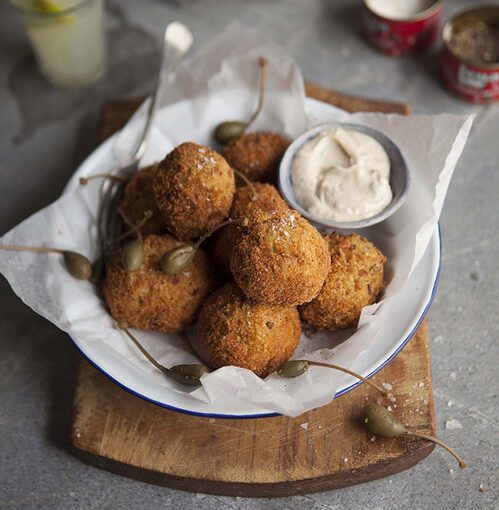 AGA oven recipes Cauliflower and Cheese Croquettes