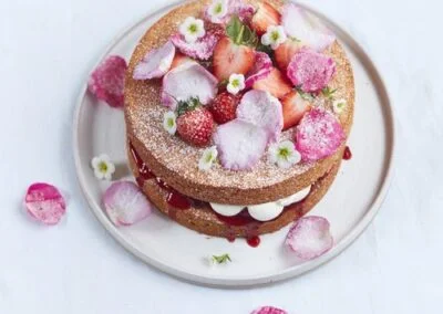 Classic Rosewater Victoria Sponge