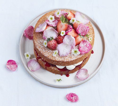 Classic Rosewater Victoria Sponge