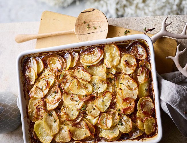 AGA oven recipes Lamb and Dauphinoise Pie