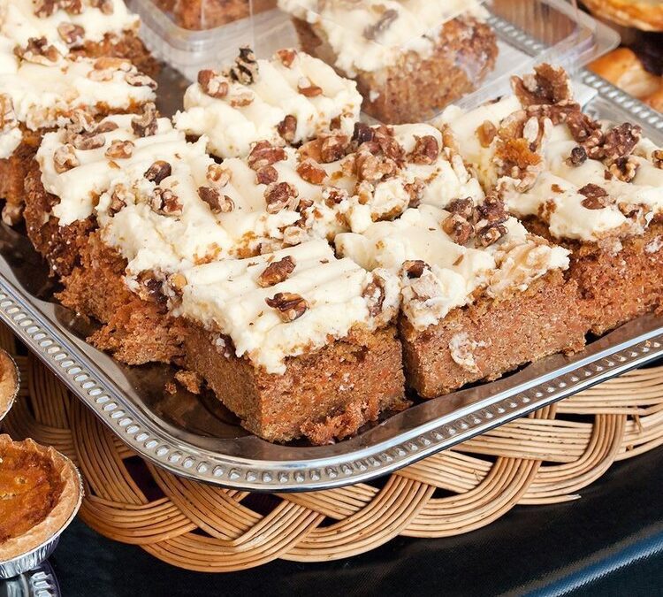 Rayburn Coffee and Walnut Traybake