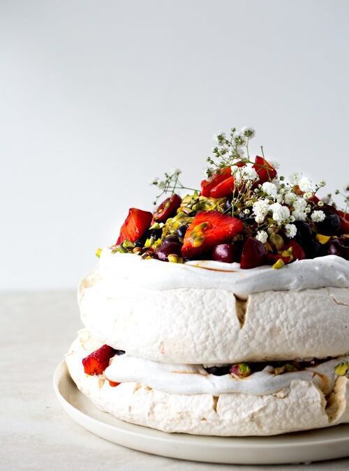 Rayburn Fruit Pavlova