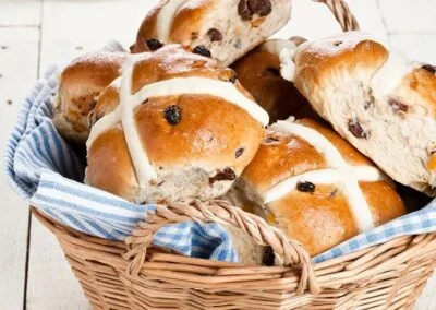 Rayburn Hot Cross Buns