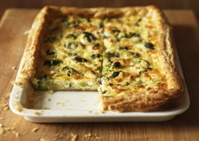 Rayburn Leek And Gruyère Tart