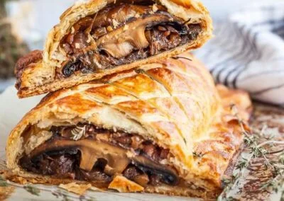 Rayburn Mushroom Strudel