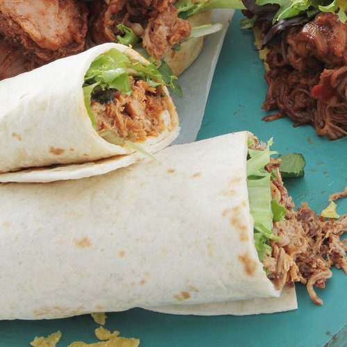 Rayburn Pulled Pork Wraps