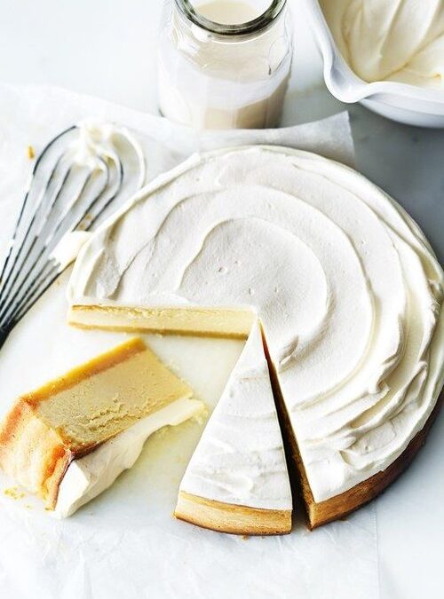 Rayburn Slow Baked Cheesecake