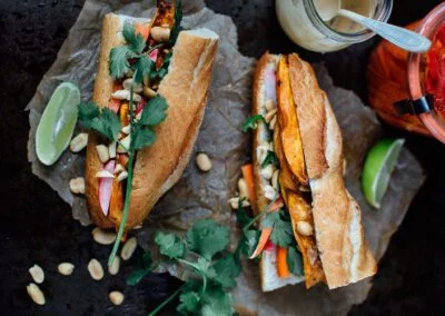 Smokey Sweet Potato Bánh Mì