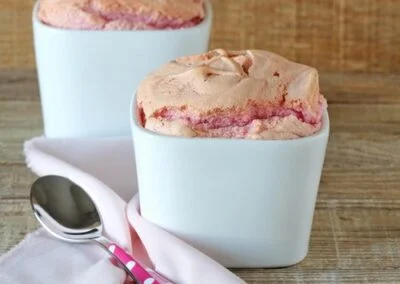 Strawberry Soufflés