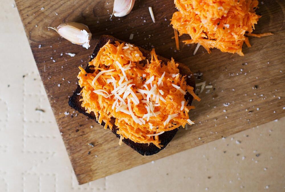 Carrot Bruschetta