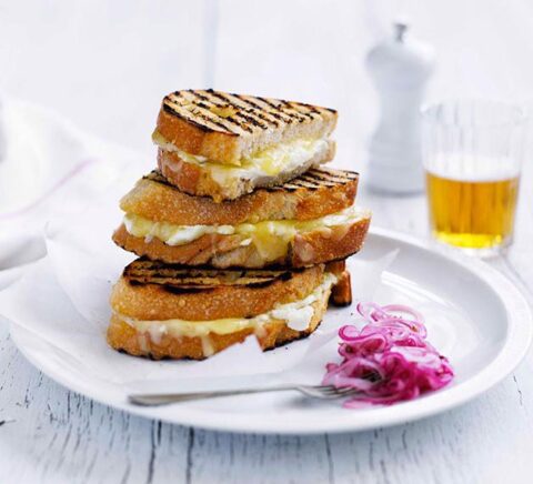 Grilled Cheese Sandwich with Pickled Spanish Onion | AGA Australia