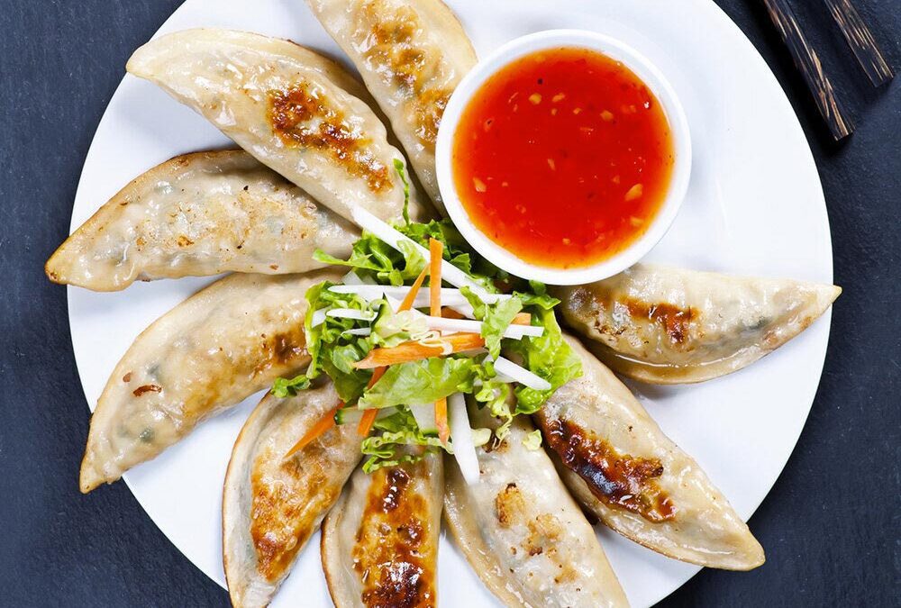 Guotie- Pot-Stickers (with Beef & Coriander)