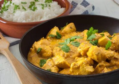 Hazel’s Chicken Curry with Lime