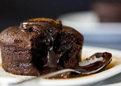 Hot Chocolate Soufflés