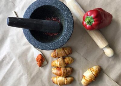 Leila’s Kiflice Sa Lukom – Bread Rolls with Onion
