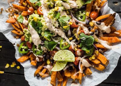 Loaded Mexican Nacho Fries