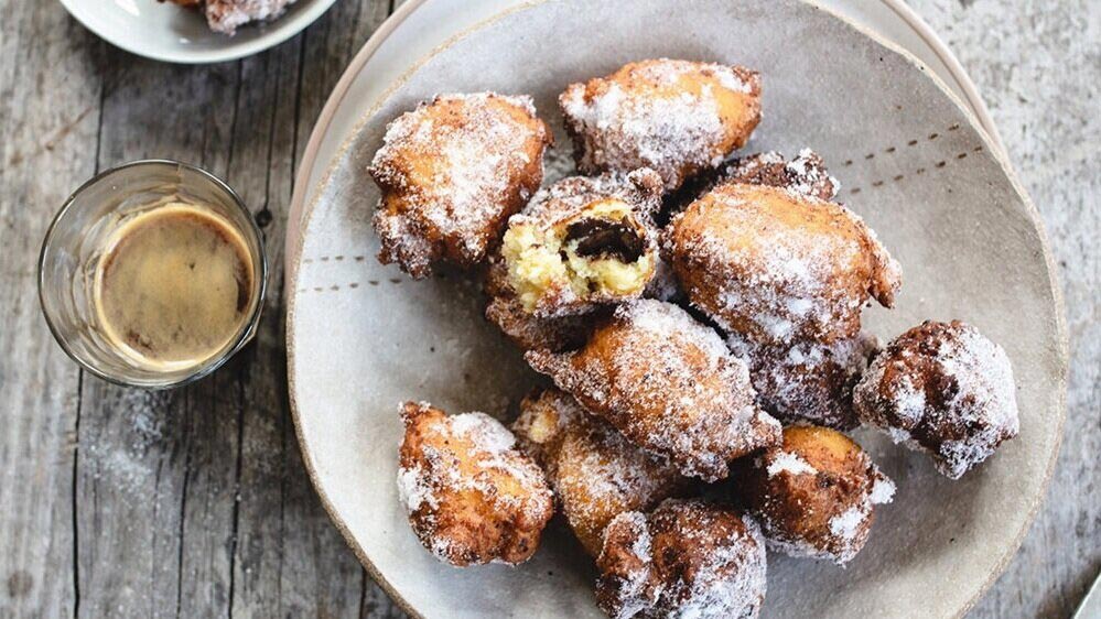 Michelle Crawford’s Ricotta, Pear & Chocolate Donuts