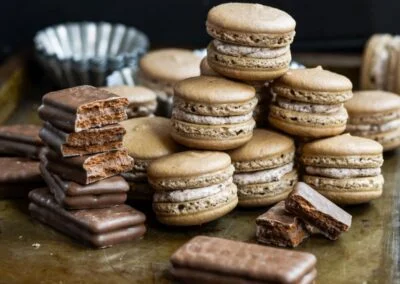 Tim Tam Slam Macarons