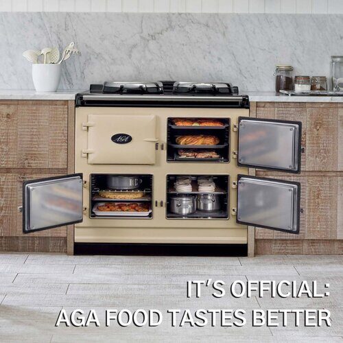AGA News Its official AGA food tastes better University Study