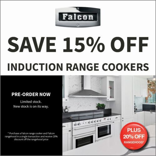 Falcon Ovens Sale - Save 15% off Induction Range Cookers