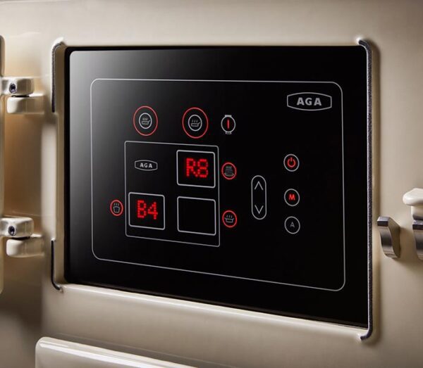 AGA cooker eR7 100 control panel