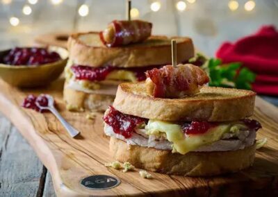 ULTIMATE CHRISTMAS LEFTOVER TOASTIE