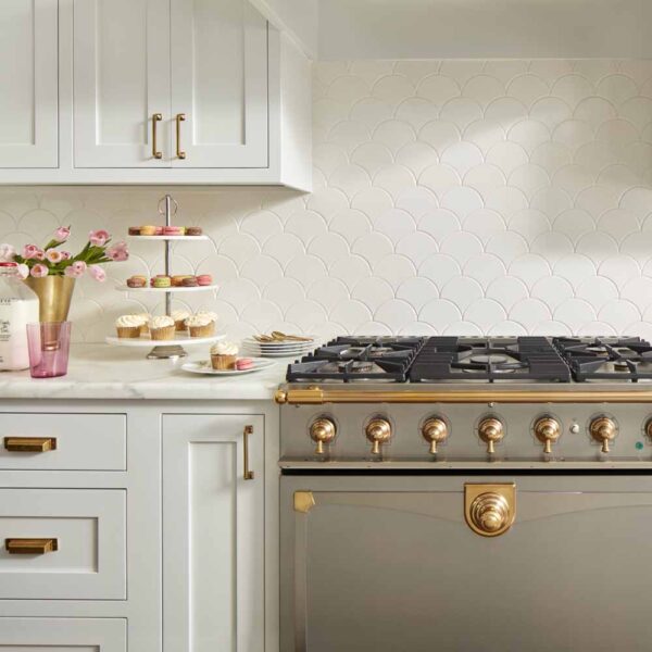 CornuFé Albertine Dual Fuel 90 Range Cooker - Brushed Stainless Steel + Polished Brass