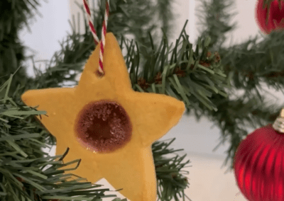 CHRISTMAS TREE BISCUITS