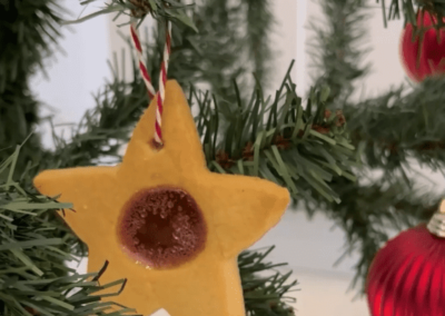 CHRISTMAS TREE BISCUITS