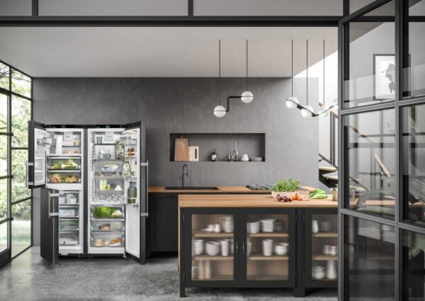 Liebherr Side-by-Side Combined fridge-freezer XRCbsh 5266 kitchen open