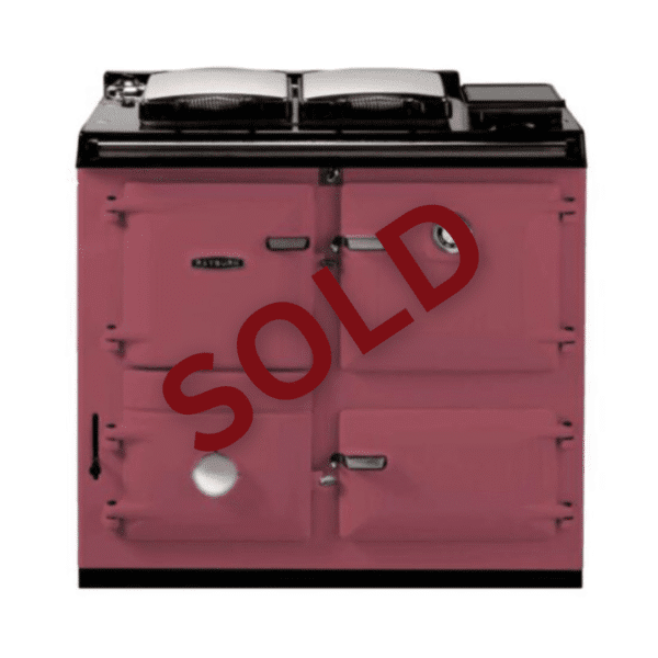 SOLD Rayburn 355SFW Heatranger Solid Fuel & Wood Stove Raspberry