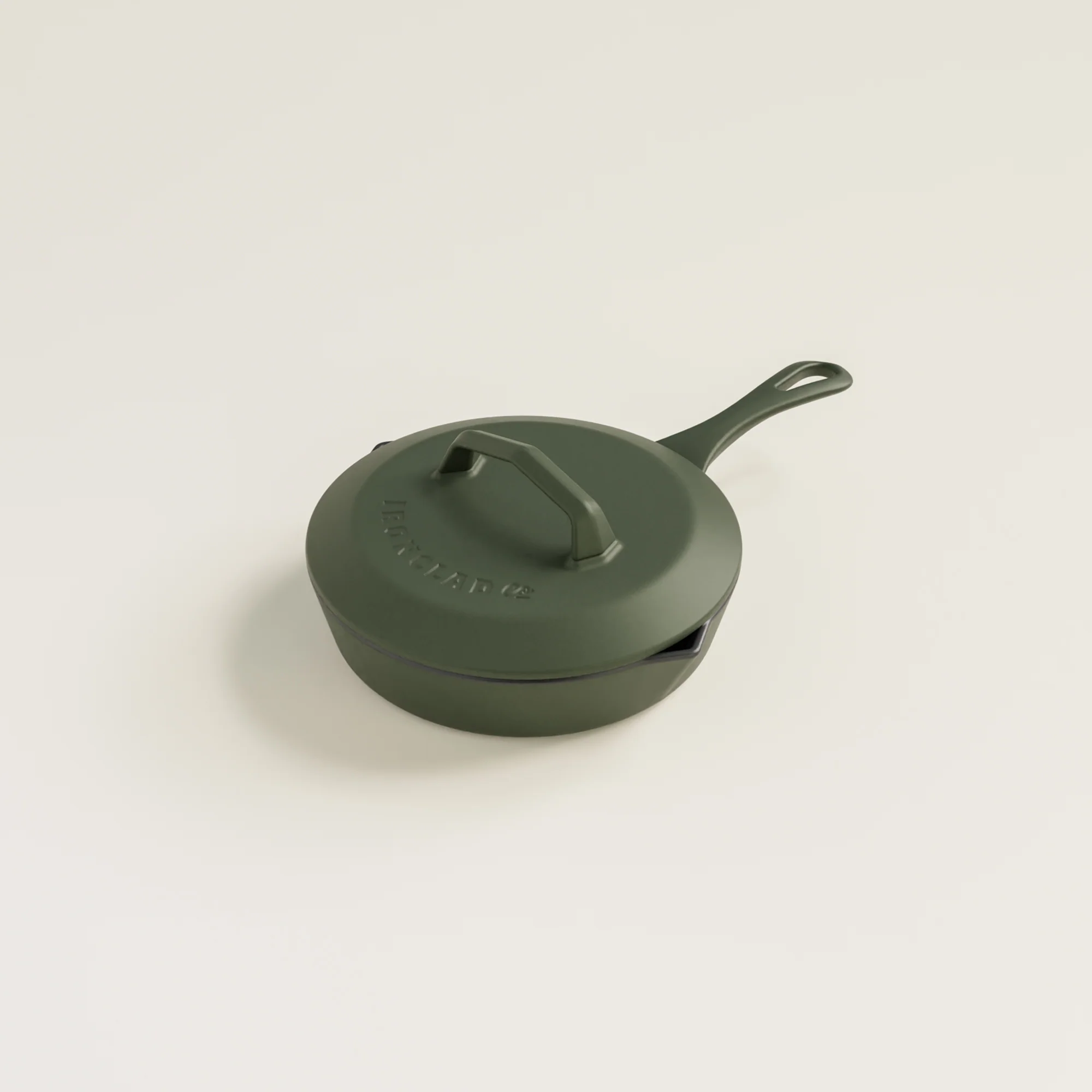 20cm Olive Leaf Satin Enamel Lil Legacy Lid