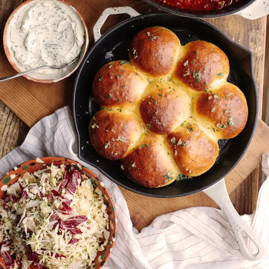 Ironclad Satin Enamel cast iron Legacy Pan Salt Stone